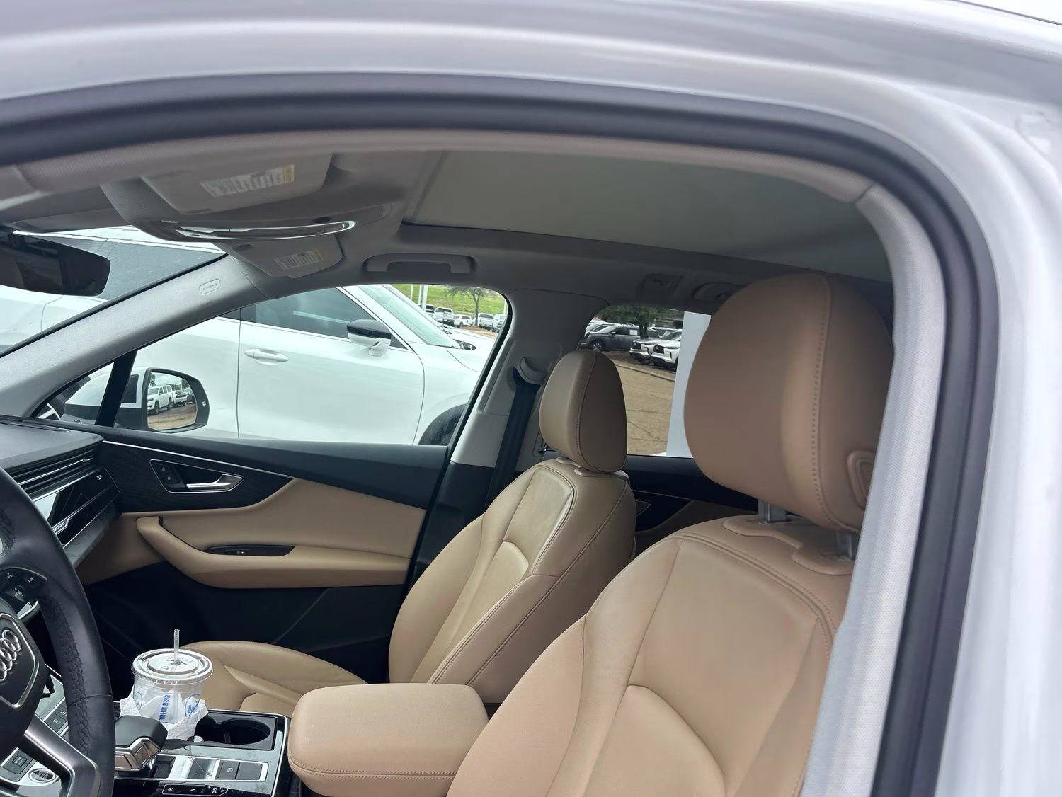 2021 Glacier White Audi Q7 45 Premium Plus AWD SUV
