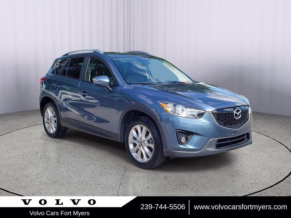 2015 Blue Reflex Mica Mazda CX-5 Grand Touring AWD SUV