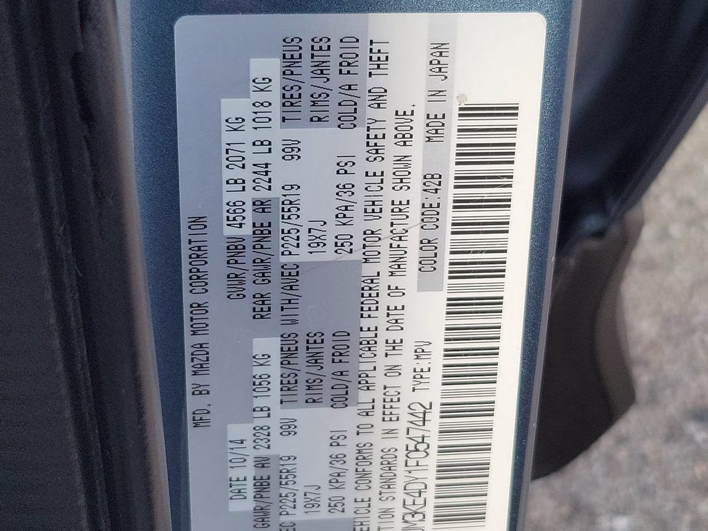 2015 Blue Reflex Mica Mazda CX-5 Grand Touring AWD SUV