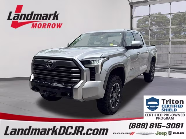 2023 Celestial Silver Metallic Toyota Tundra 4WD Limited 4X4 Truck