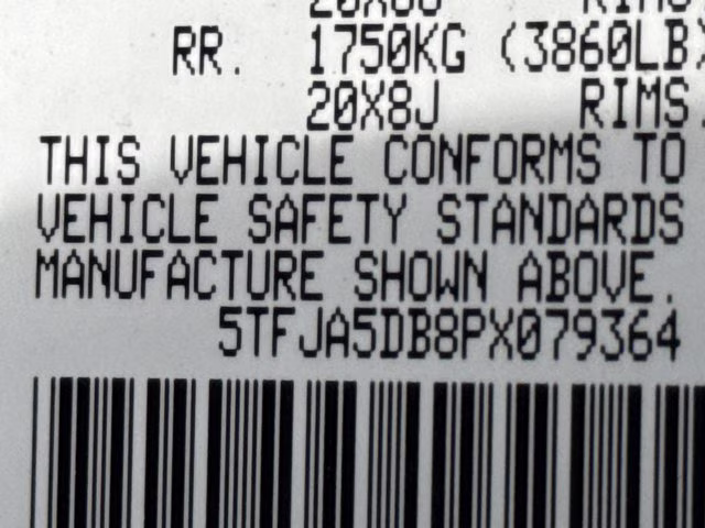 2023 Celestial Silver Metallic Toyota Tundra 4WD Limited 4X4 Truck