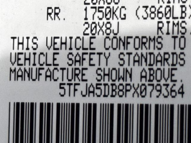 2023 Celestial Silver Metallic Toyota Tundra 4WD Limited 4X4 Truck