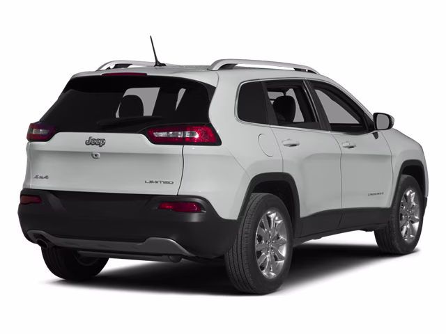 2014 Bright White Clearcoat Jeep Cherokee Latitude 4X4 SUV