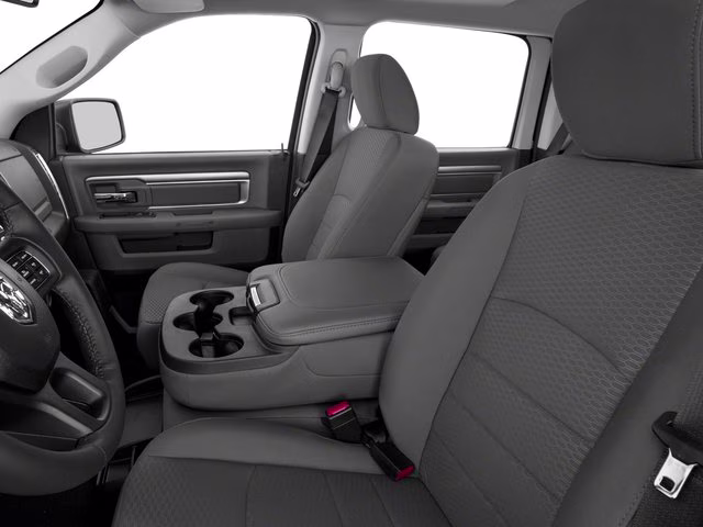 2017 Bright Silver Metallic Clearcoat Ram 1500 Big Horn 4X4 Truck