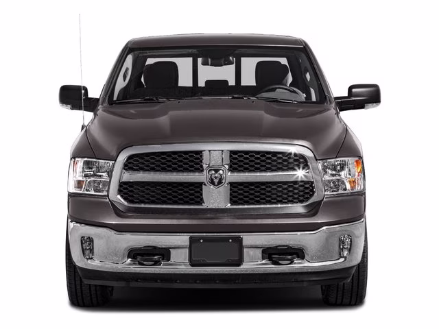 2017 Bright Silver Metallic Clearcoat Ram 1500 Big Horn 4X4 Truck