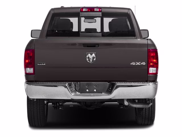 2017 Bright Silver Metallic Clearcoat Ram 1500 Big Horn 4X4 Truck