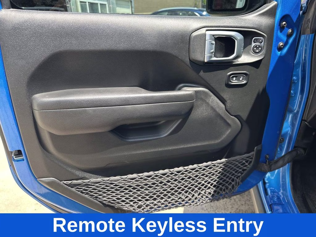 2022 Hydro Blue Pearl Coat Jeep Wrangler Unlimited High Tide 4X4 SUV