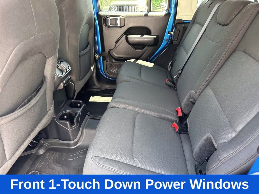 2022 Hydro Blue Pearl Coat Jeep Wrangler Unlimited High Tide 4X4 SUV