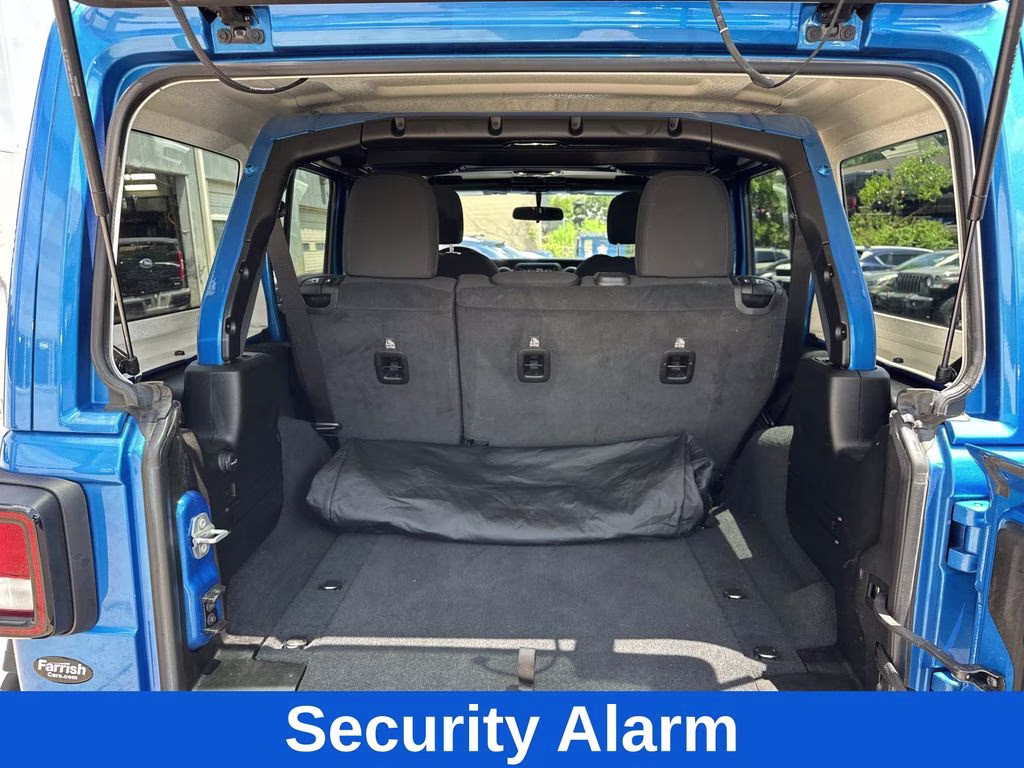 2022 Hydro Blue Pearl Coat Jeep Wrangler Unlimited High Tide 4X4 SUV