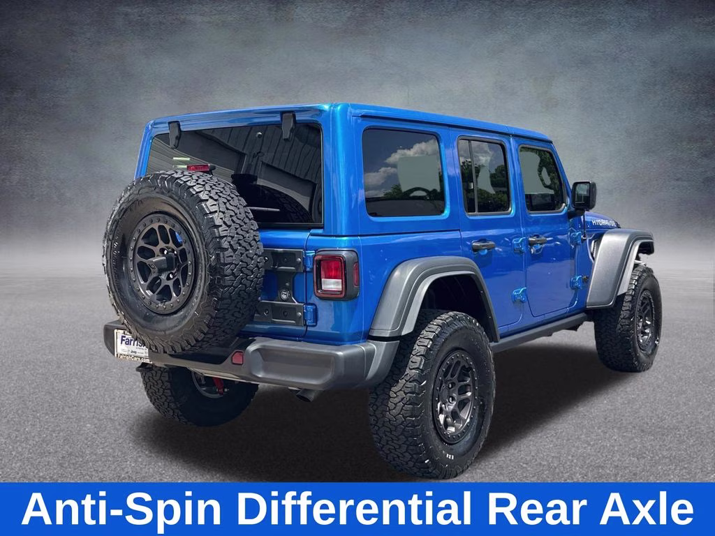2022 Hydro Blue Pearl Coat Jeep Wrangler Unlimited High Tide 4X4 SUV