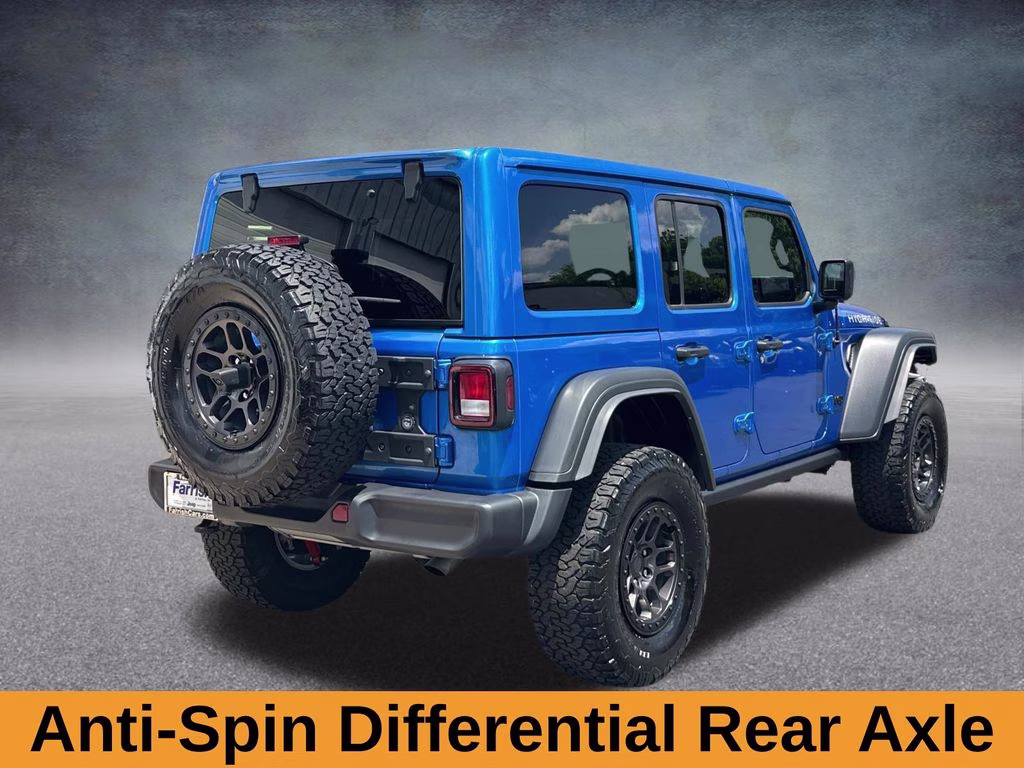 2022 Hydro Blue Pearl Coat Jeep Wrangler Unlimited High Tide 4X4 SUV
