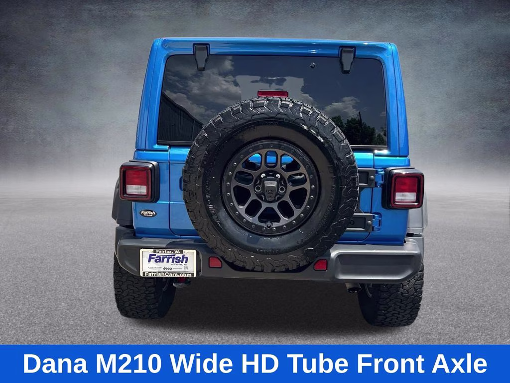 2022 Hydro Blue Pearl Coat Jeep Wrangler Unlimited High Tide 4X4 SUV