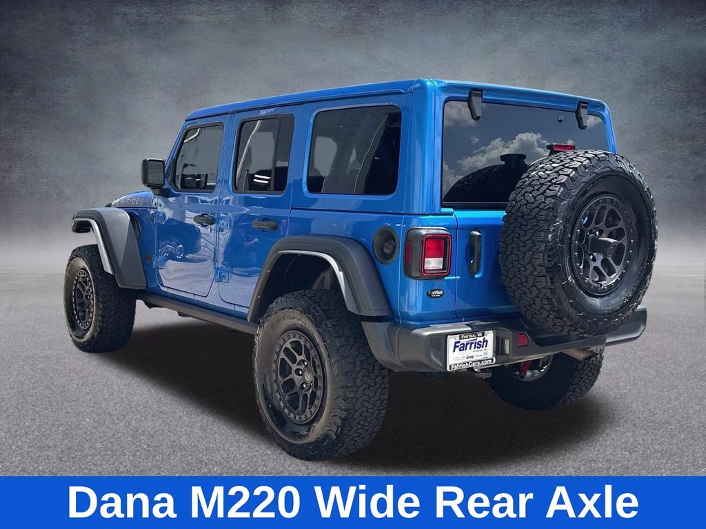 2022 Hydro Blue Pearl Coat Jeep Wrangler Unlimited High Tide 4X4 SUV
