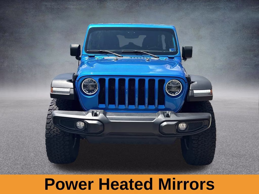 2022 Hydro Blue Pearl Coat Jeep Wrangler Unlimited High Tide 4X4 SUV