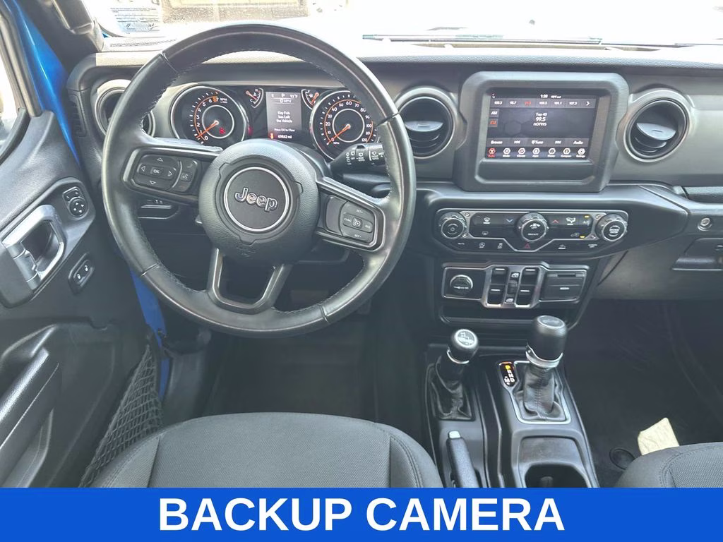 2022 Hydro Blue Pearl Coat Jeep Wrangler Unlimited High Tide 4X4 SUV