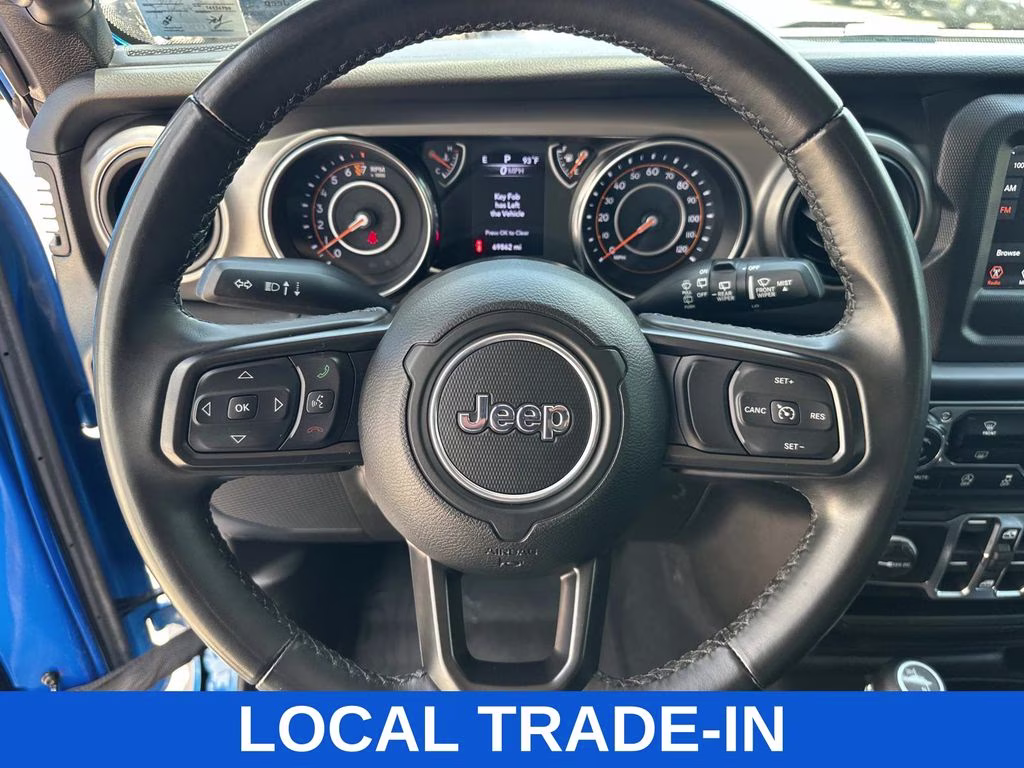 2022 Hydro Blue Pearl Coat Jeep Wrangler Unlimited High Tide 4X4 SUV