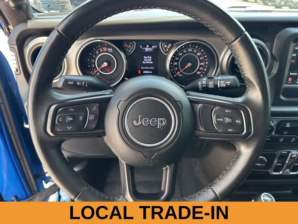 2022 Hydro Blue Pearl Coat Jeep Wrangler Unlimited High Tide 4X4 SUV