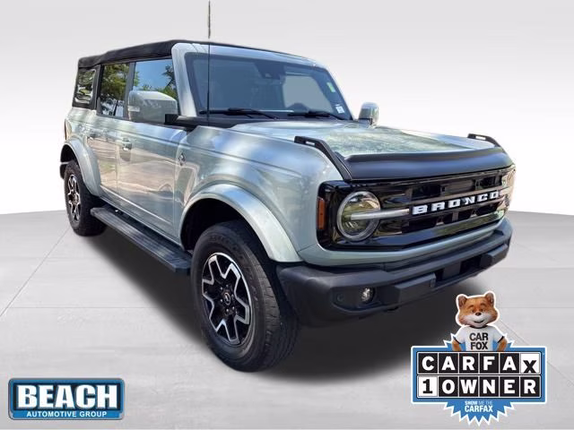 2023 Cactus Gray Ford Bronco Outer Banks 4X4 SUV