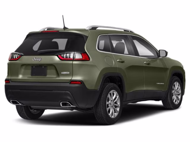 2019 Olive Green Pearlcoat Jeep Cherokee Latitude FWD SUV