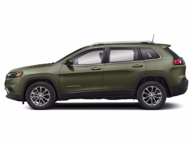 2019 Olive Green Pearlcoat Jeep Cherokee Latitude FWD SUV