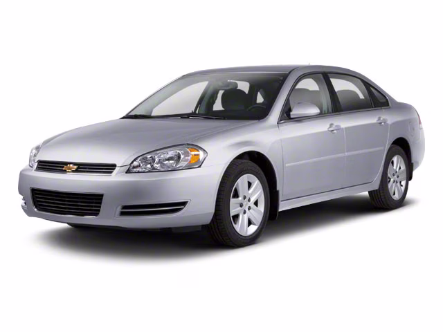 2010 Silver Ice Metallic Chevrolet Impala LTZ FWD Sedan