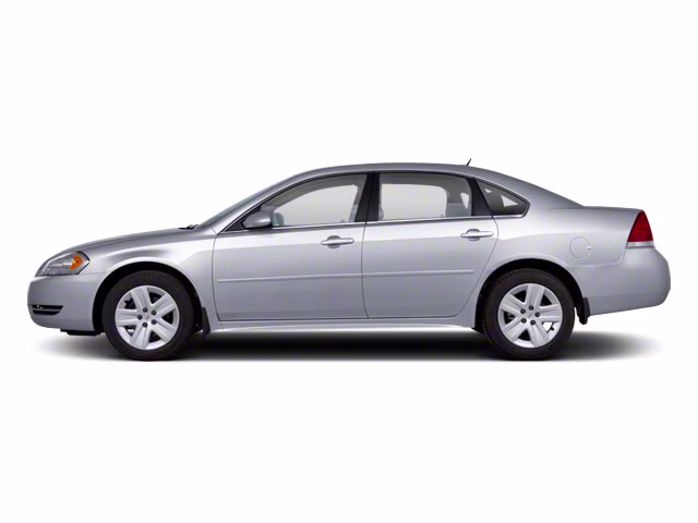 2010 Silver Ice Metallic Chevrolet Impala LTZ FWD Sedan