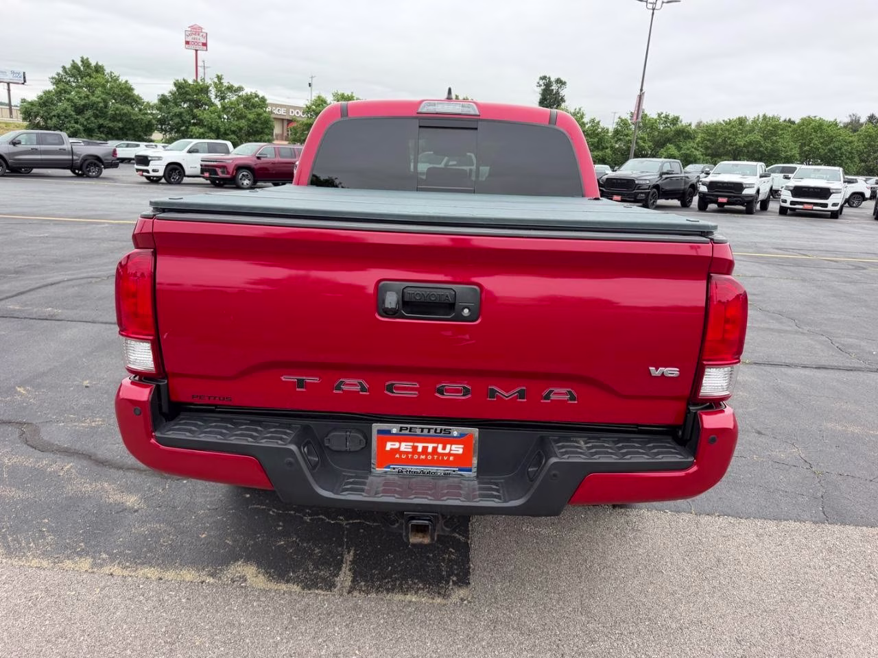 2017 Barcelona Red Metallic Toyota Tacoma TRD Off-Road V6 4X4 Truck