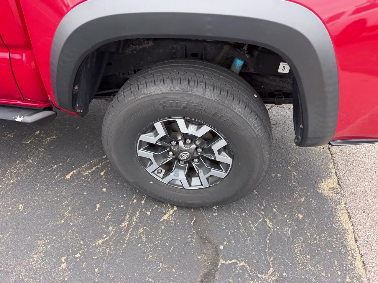 2017 Barcelona Red Metallic Toyota Tacoma TRD Off-Road V6 4X4 Truck