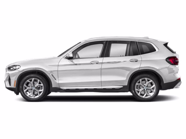 2024 White Metallic BMW X3 xDrive30i AWD SUV