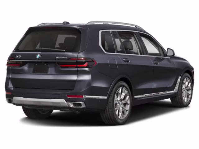 2025 Black Sapphire Metallic BMW X7 xDrive40i AWD SUV