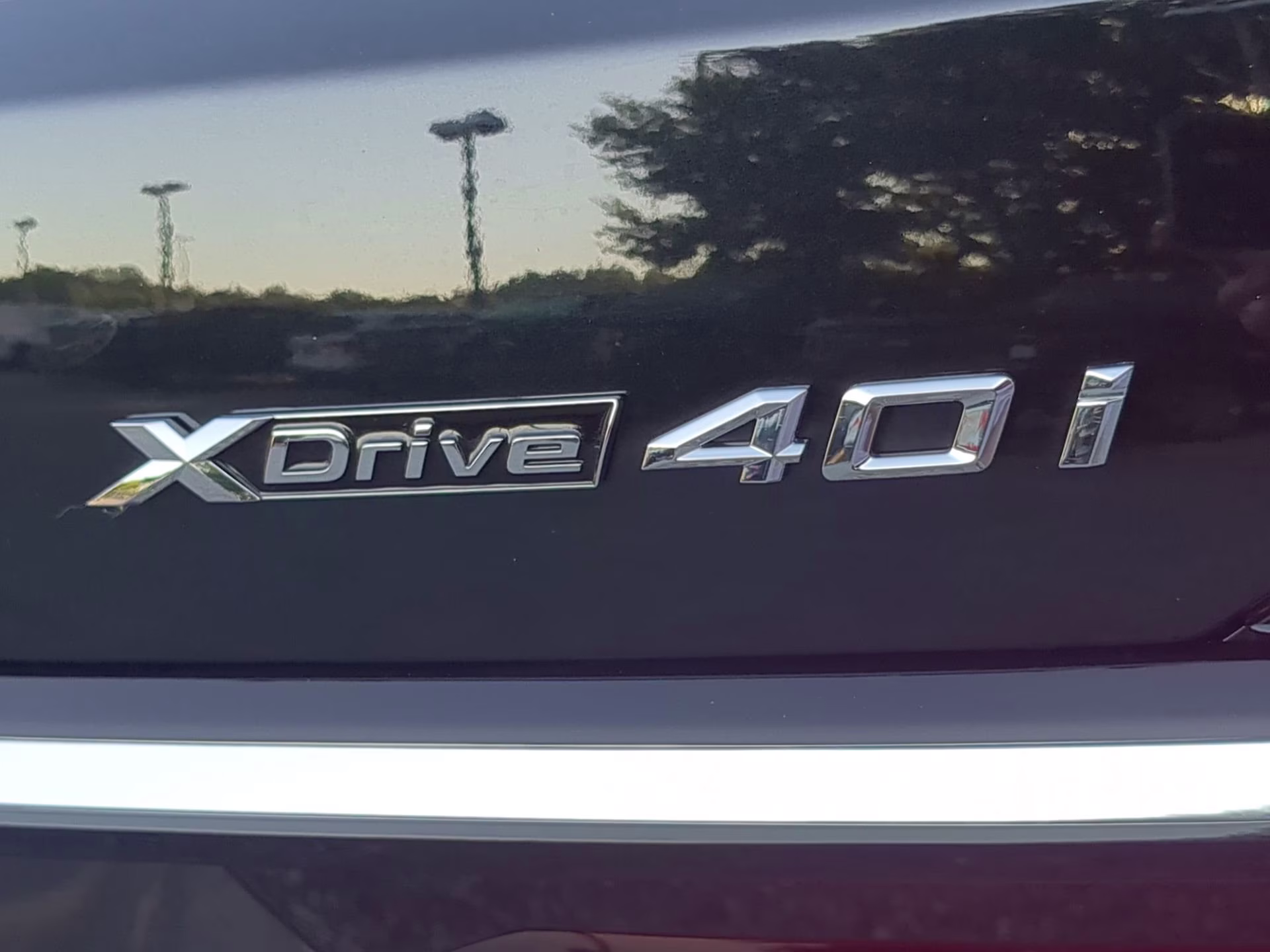 2025 Black Sapphire Metallic BMW X7 xDrive40i AWD SUV