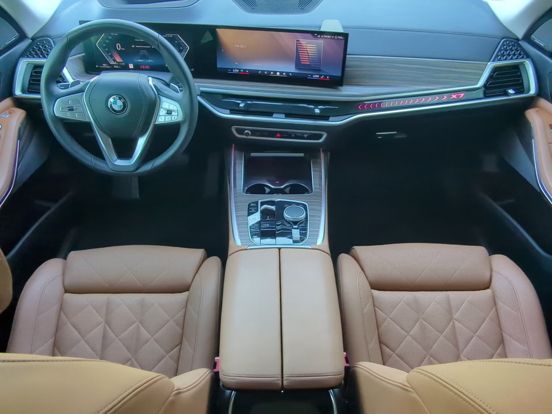 2025 Black Sapphire Metallic BMW X7 xDrive40i AWD SUV