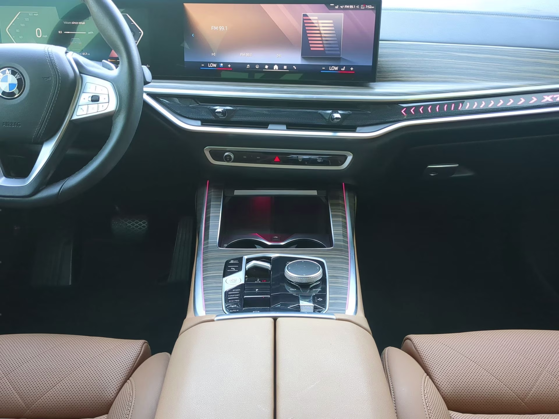 2025 Black Sapphire Metallic BMW X7 xDrive40i AWD SUV