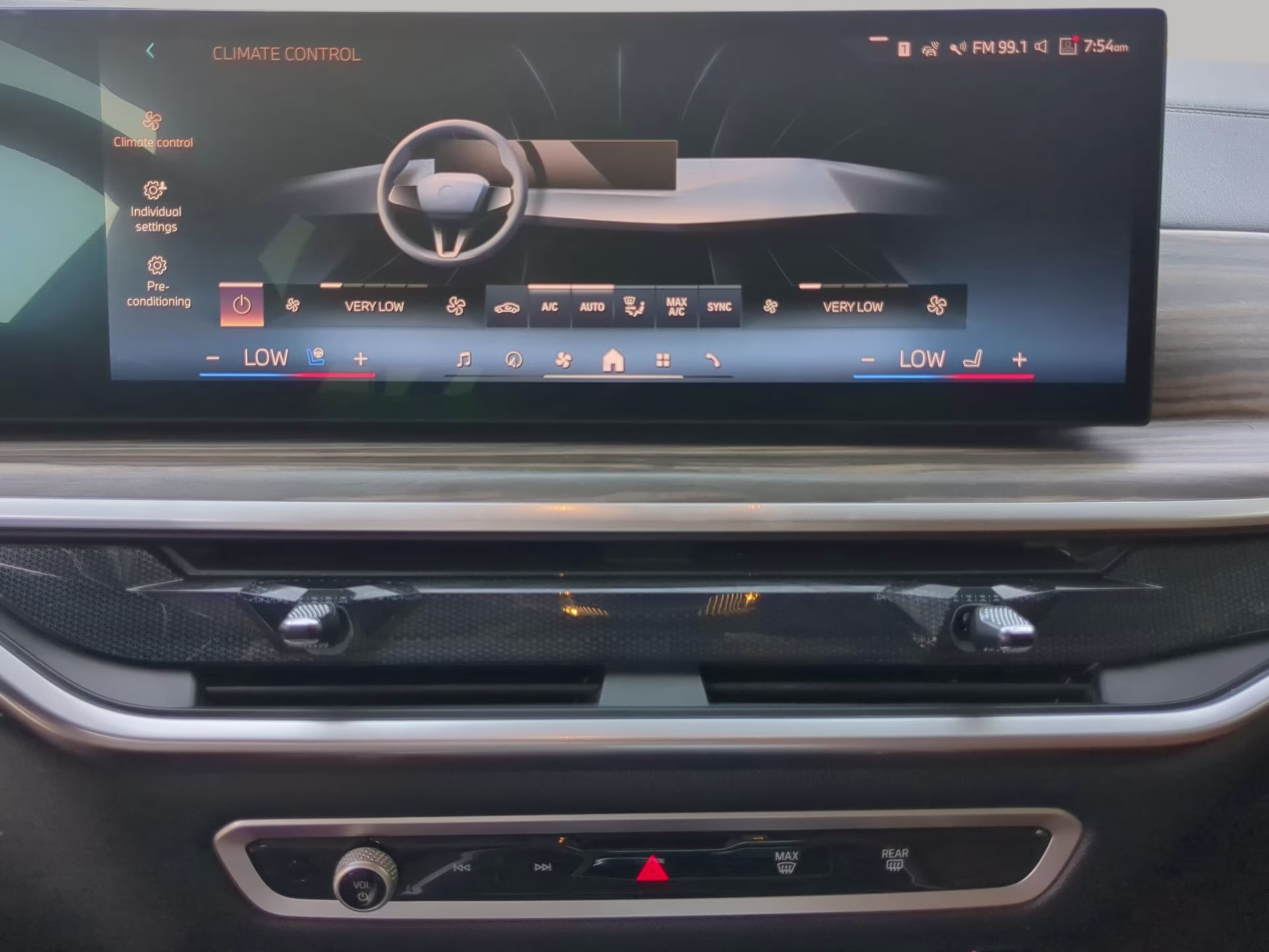 2025 Black Sapphire Metallic BMW X7 xDrive40i AWD SUV