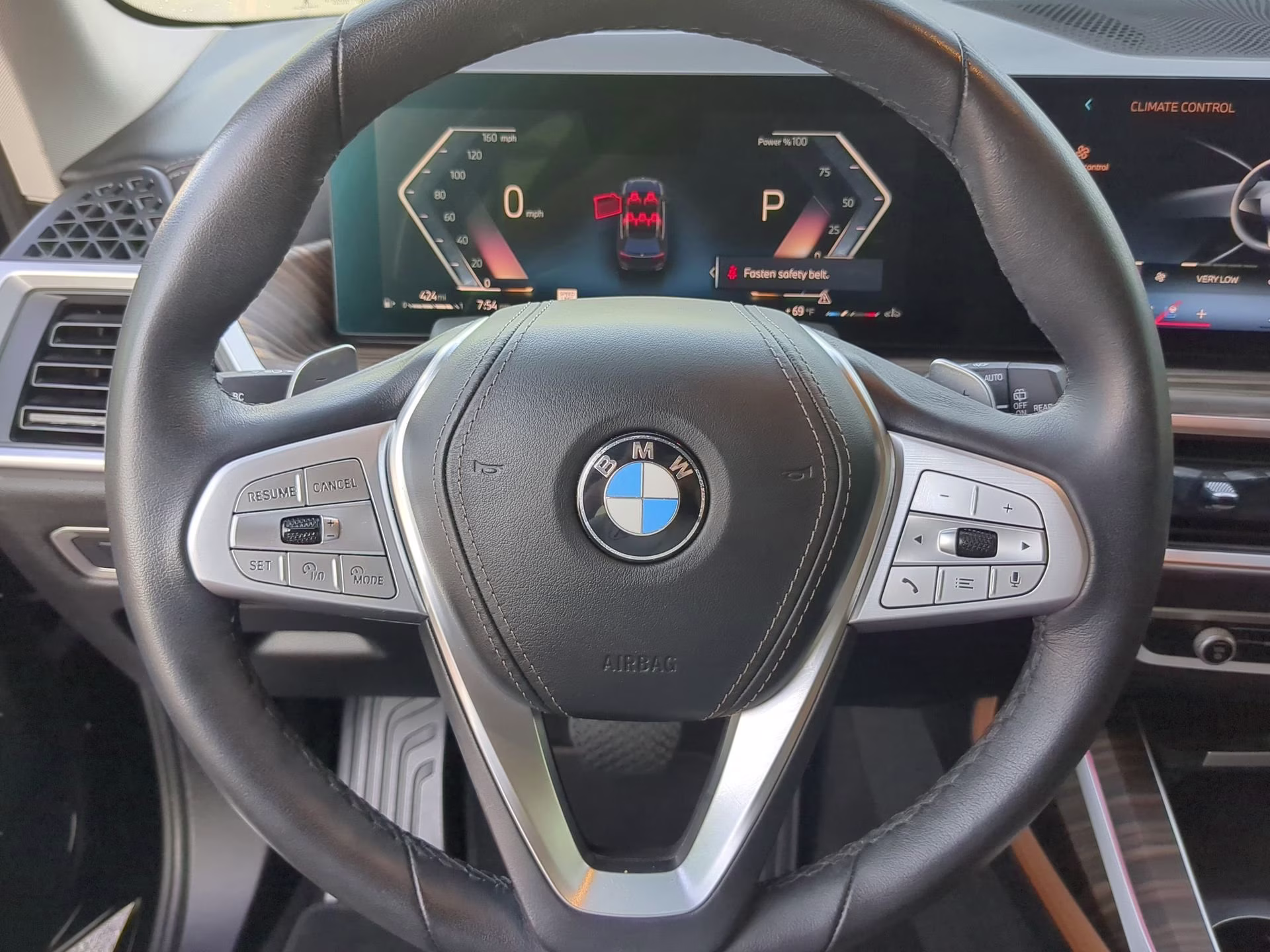 2025 Black Sapphire Metallic BMW X7 xDrive40i AWD SUV