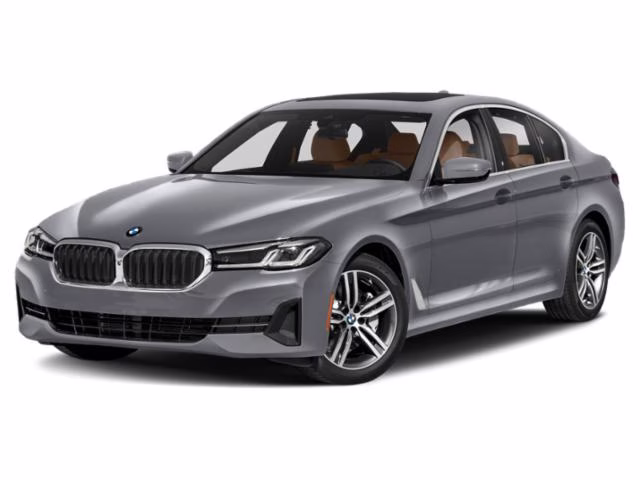 2021 Bluestone Metallic BMW 5 Series 530i RWD Sedan