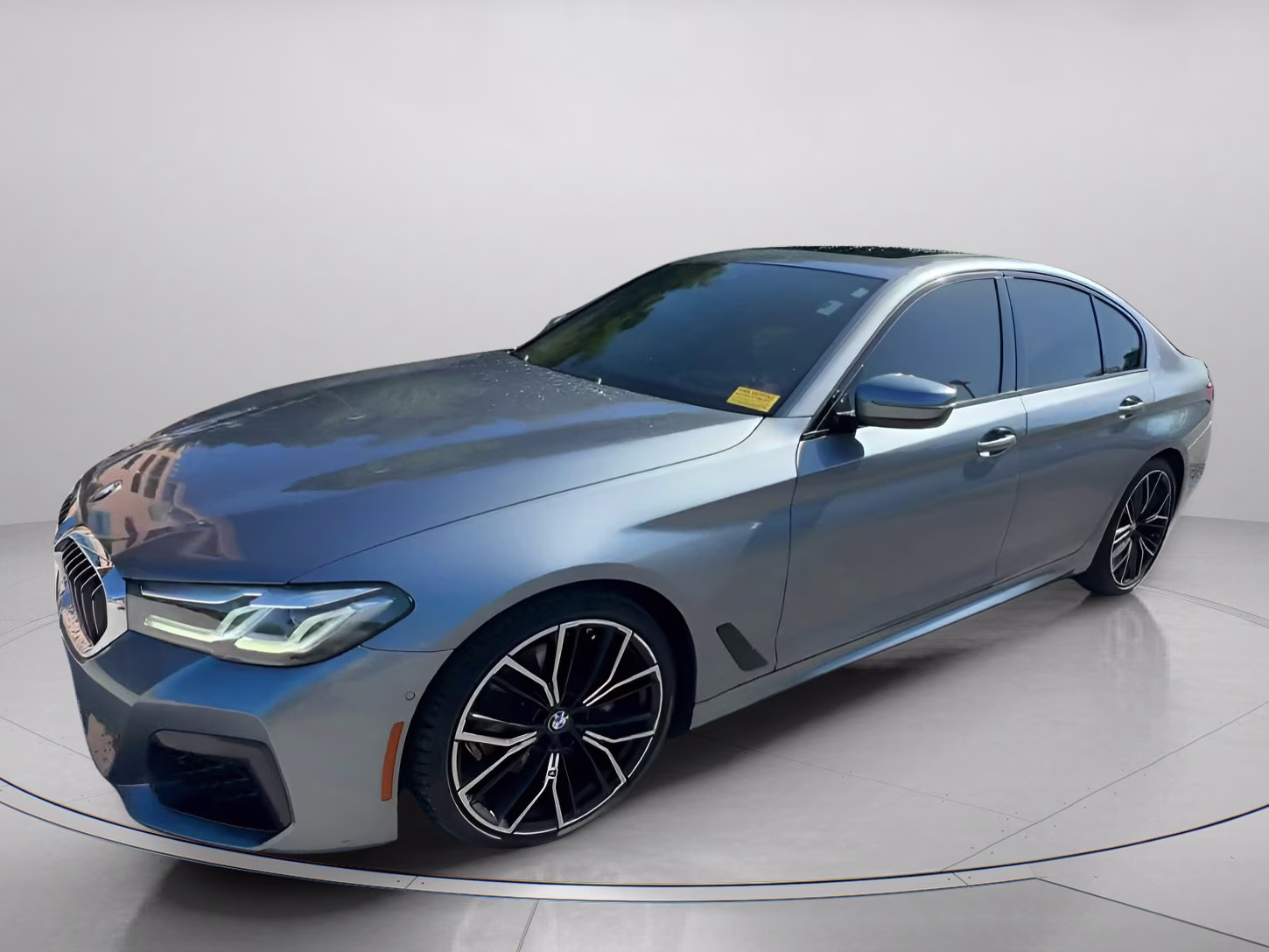 2021 Bluestone Metallic BMW 5 Series 530i RWD Sedan