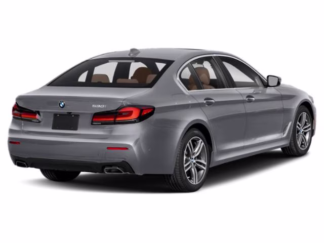 2021 Bluestone Metallic BMW 5 Series 530i RWD Sedan