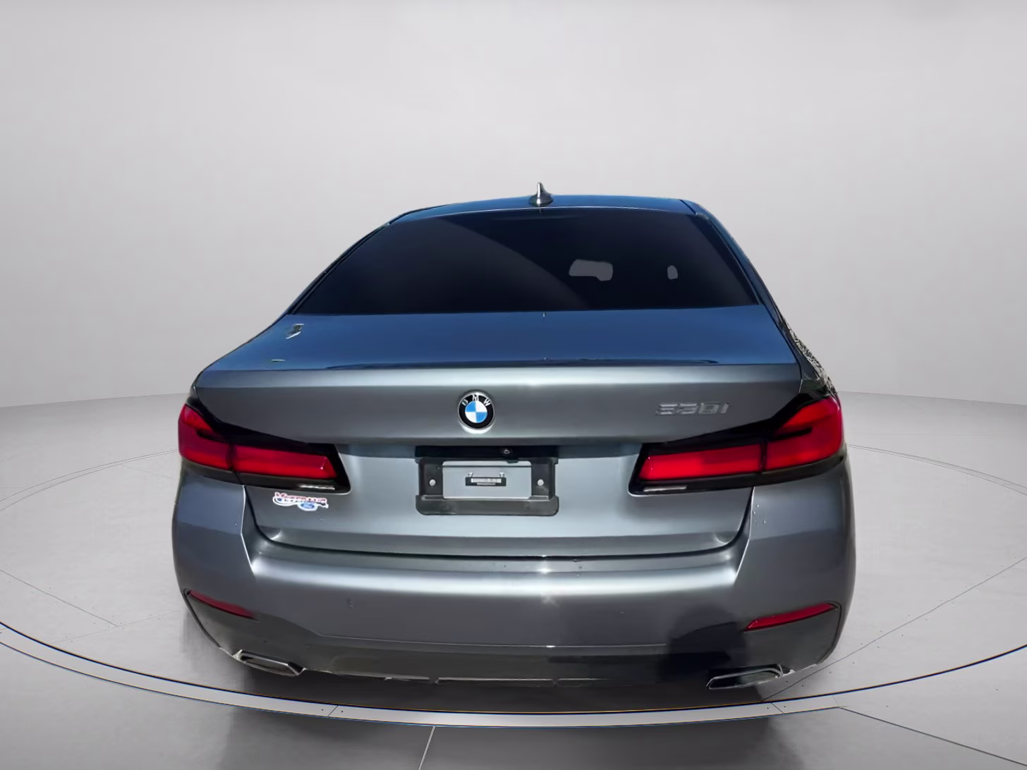 2021 Bluestone Metallic BMW 5 Series 530i RWD Sedan