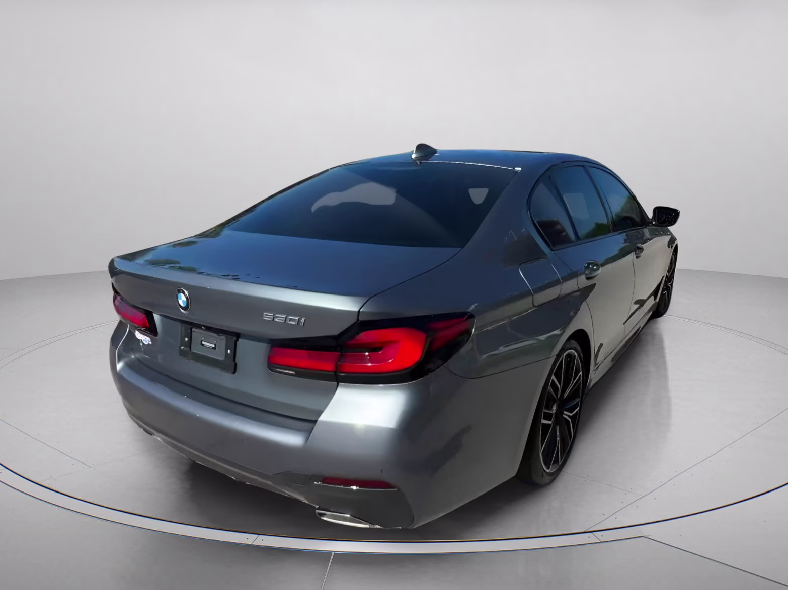 2021 Bluestone Metallic BMW 5 Series 530i RWD Sedan