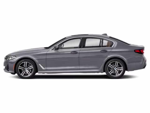 2021 Bluestone Metallic BMW 5 Series 530i RWD Sedan