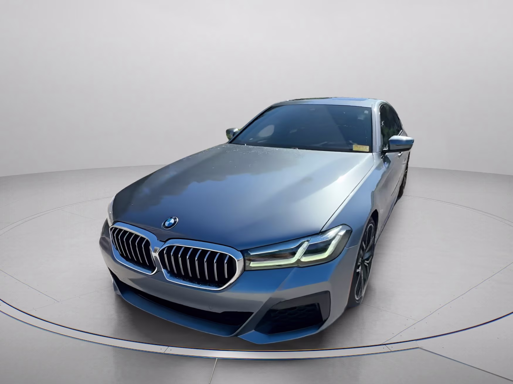 2021 Bluestone Metallic BMW 5 Series 530i RWD Sedan