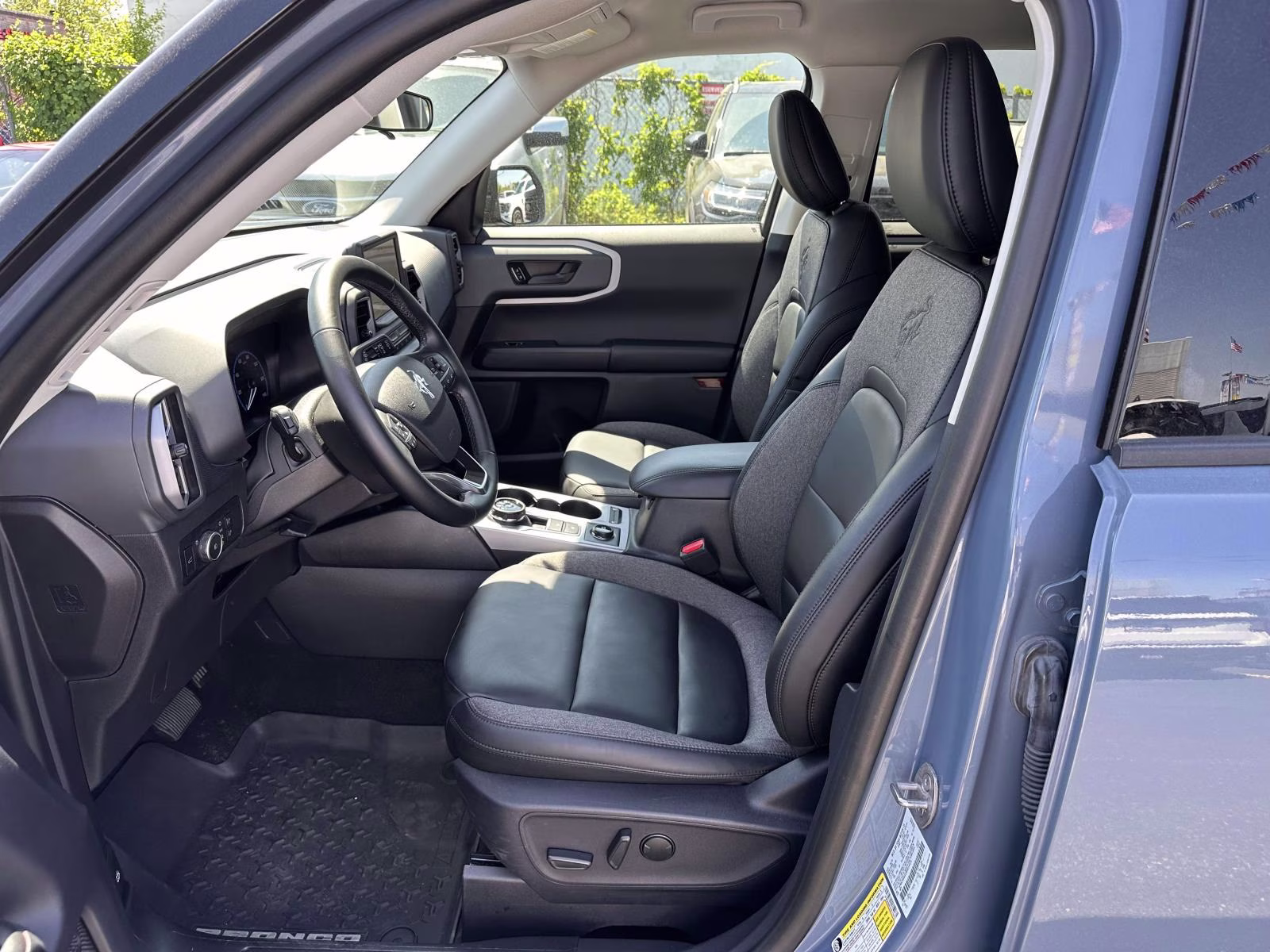 2024 Azure Gray Metallic Tri-Coat Ford Bronco Sport Big Bend 4x4 4X4 SUV