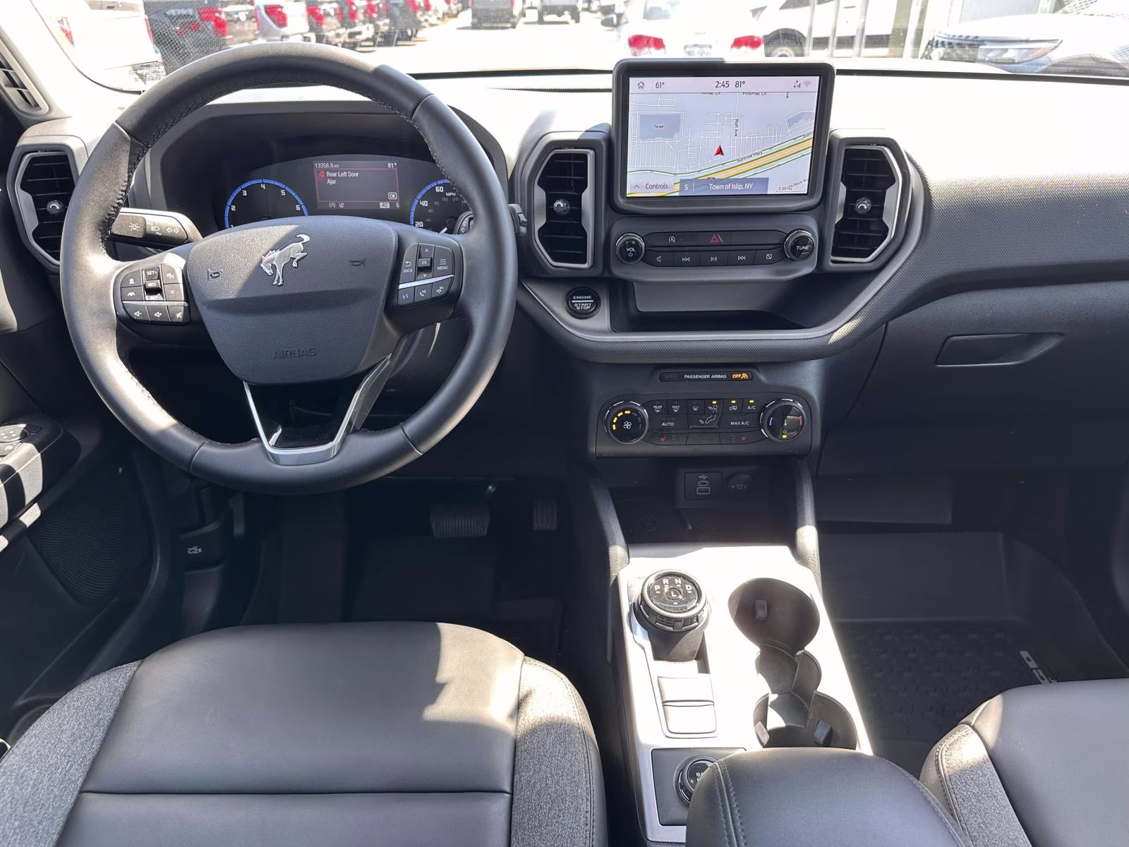 2024 Azure Gray Metallic Tri-Coat Ford Bronco Sport Big Bend 4x4 4X4 SUV