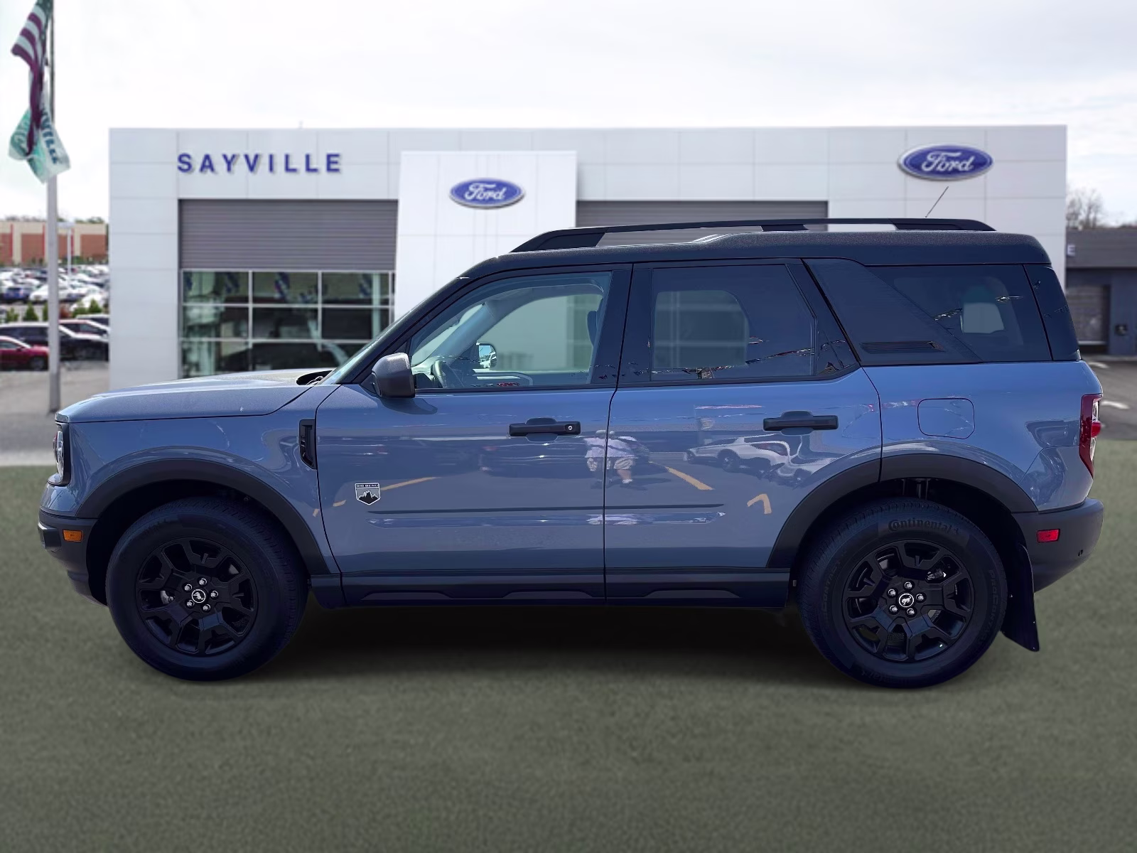 2024 Azure Gray Metallic Tri-Coat Ford Bronco Sport Big Bend 4x4 4X4 SUV