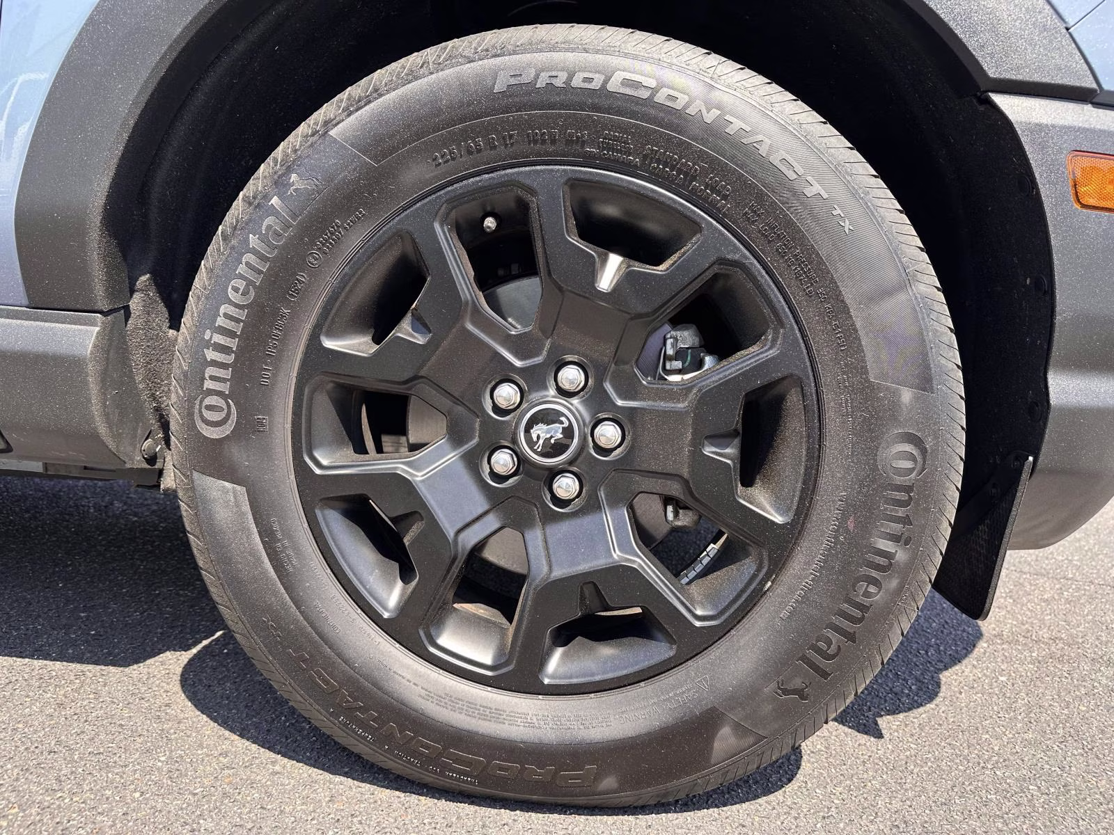 2024 Azure Gray Metallic Tri-Coat Ford Bronco Sport Big Bend 4x4 4X4 SUV