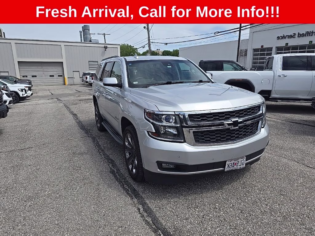 2016 Silver Ice Metallic Chevrolet Tahoe LT 4X4 SUV