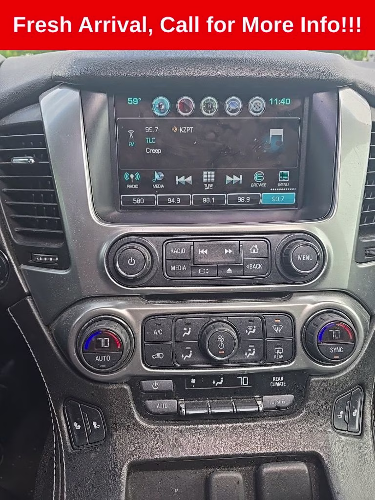 2016 Silver Ice Metallic Chevrolet Tahoe LT 4X4 SUV