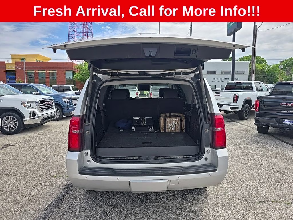 2016 Silver Ice Metallic Chevrolet Tahoe LT 4X4 SUV