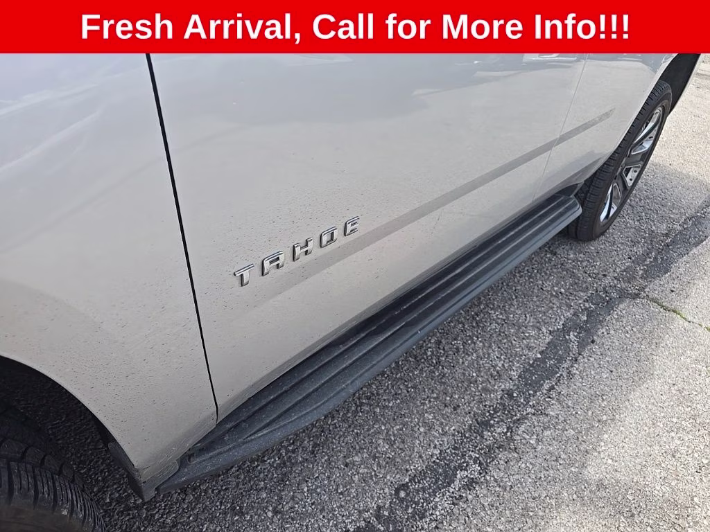 2016 Silver Ice Metallic Chevrolet Tahoe LT 4X4 SUV